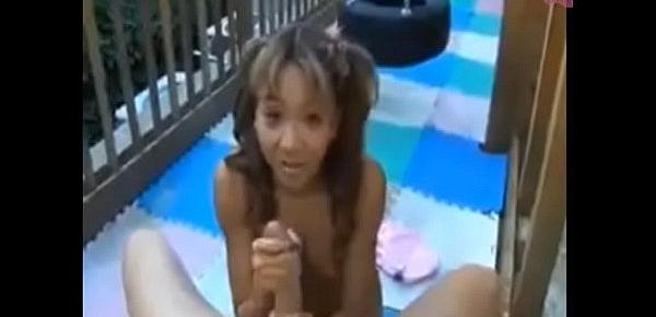  Petite Asian Teen Tries A White Monster Cock Outdoor Hot
